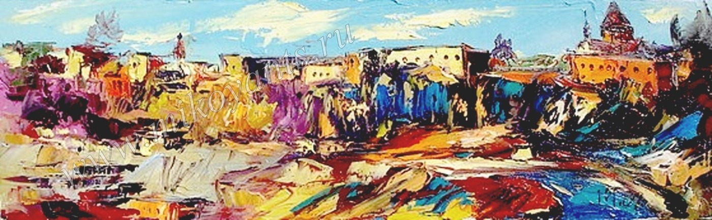 2008 Far from city Erevan 50x120sm