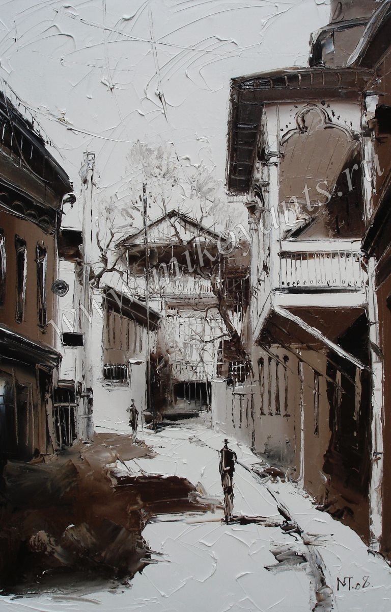 2008 Улочка 80х60см х.м.