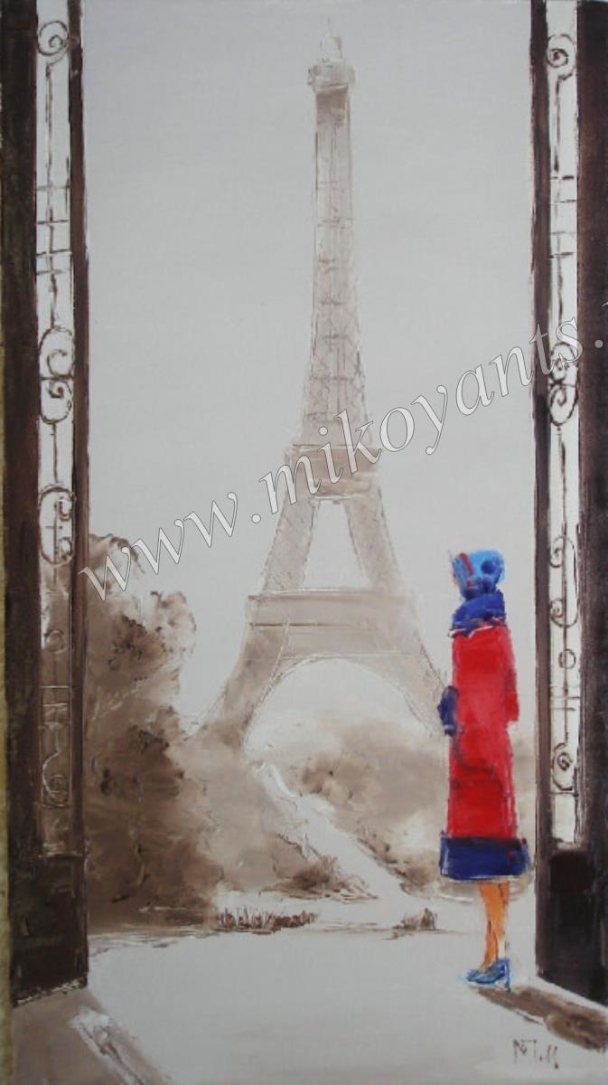 2011 Paris. Ledy in Red 80x60sm