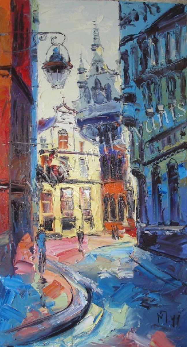 2011 Street 80x60sm