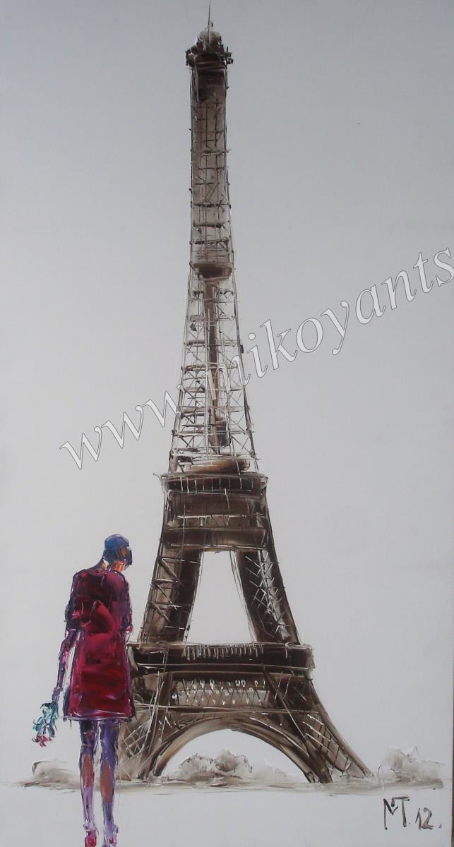 2012 Lady and Tou Effel 80x60sm