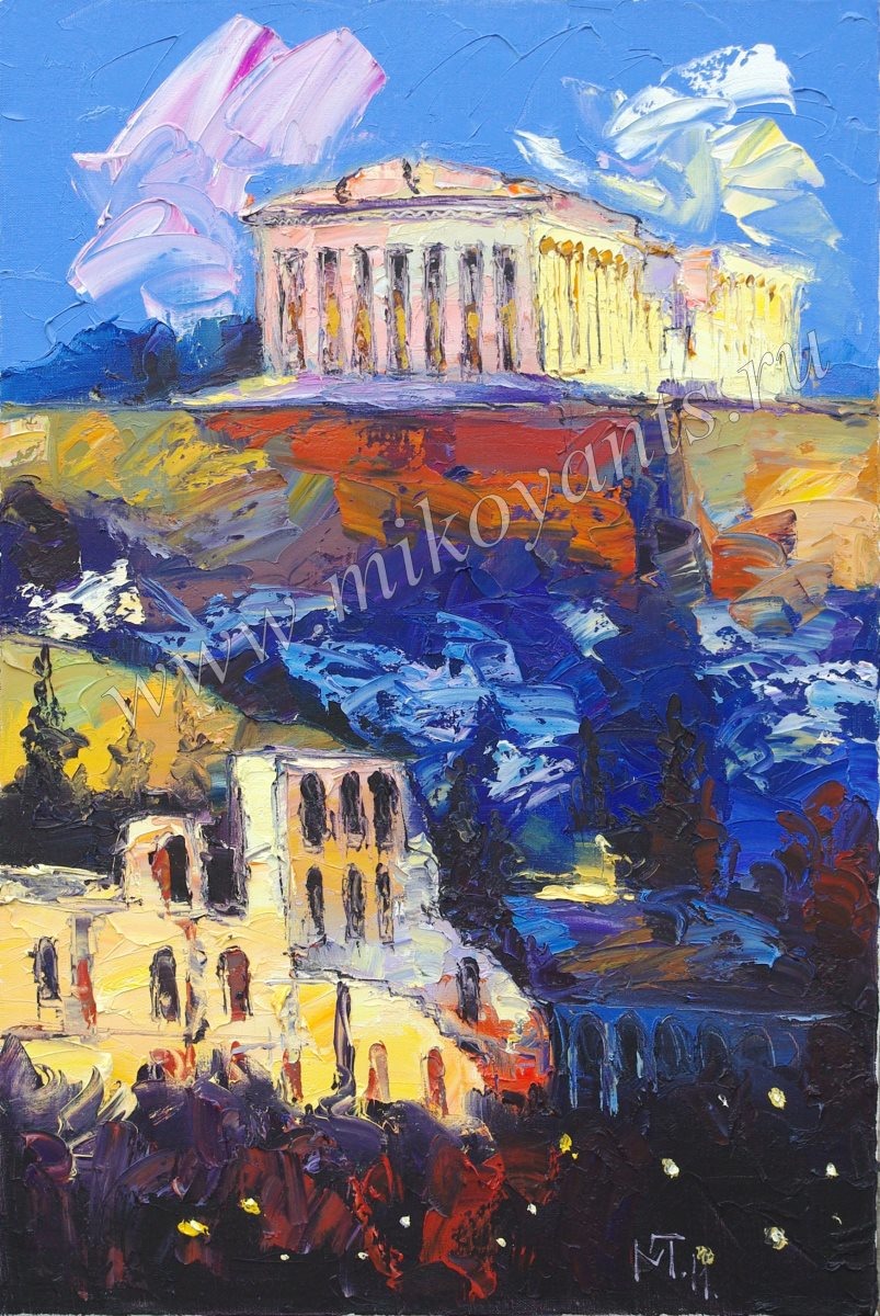 АФИНЫ 90x60sm 2011