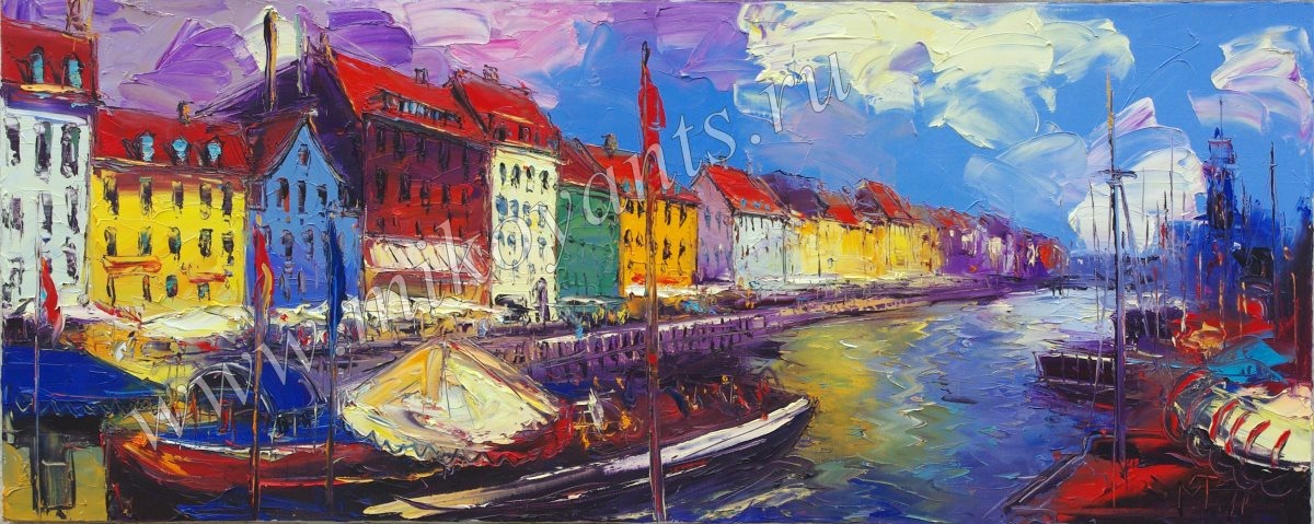 КОПЕНГАГЕН 50х120см 2011