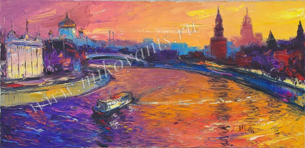 МОСКВА 50х100см 2011