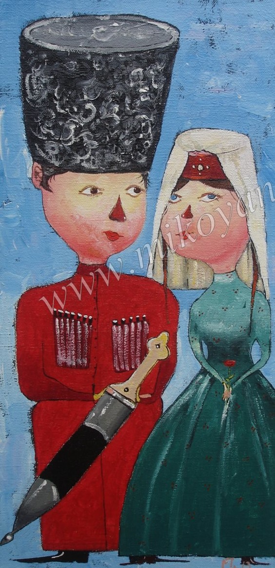 Жених и невеста 60х40см 2013